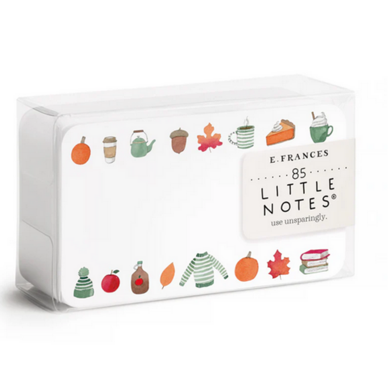 E. FRANCES LITTLE NOTES CRISP & COZY