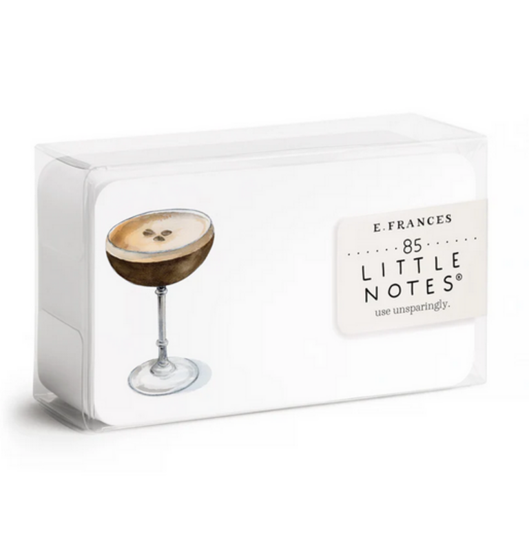 E. FRANCES LITTLE NOTES EXPRESSO MARTINI