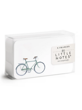 E. FRANCES LITTLE NOTES BICYCLE