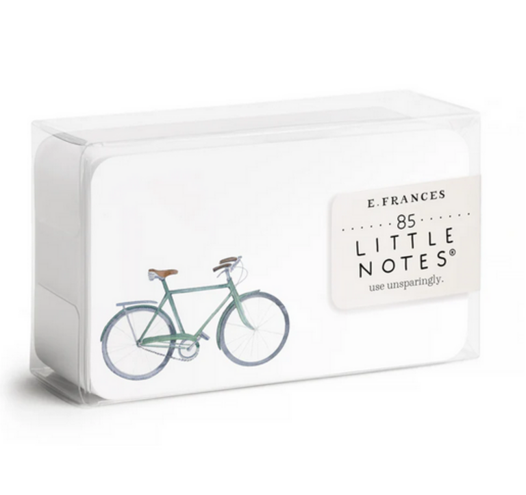 E. FRANCES LITTLE NOTES BICYCLE