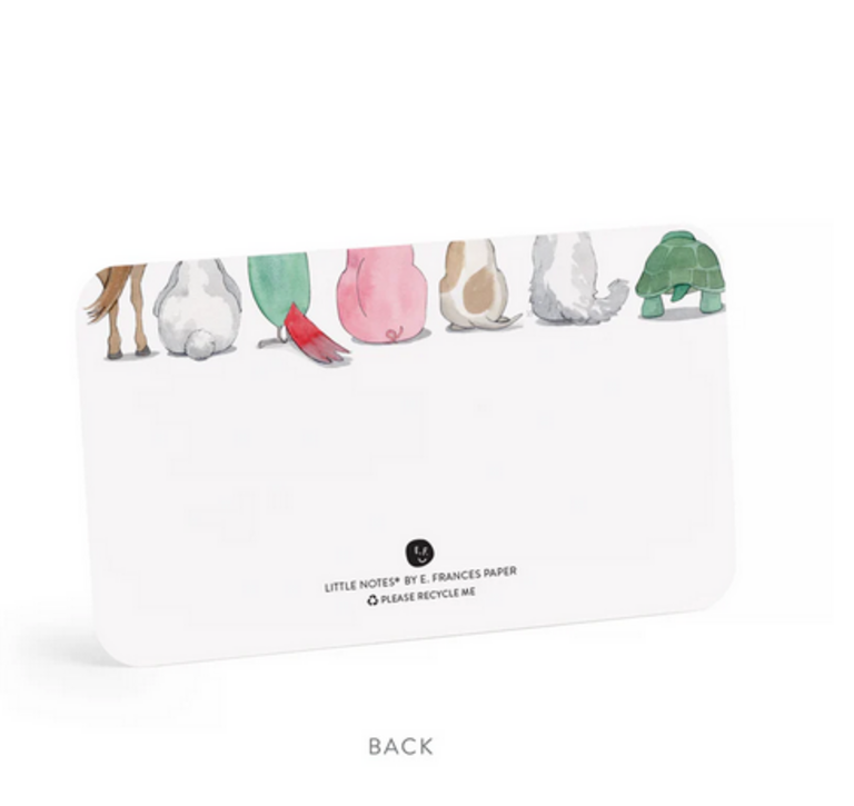 E. FRANCES LITTLE NOTES ANIMAL FRIENDS