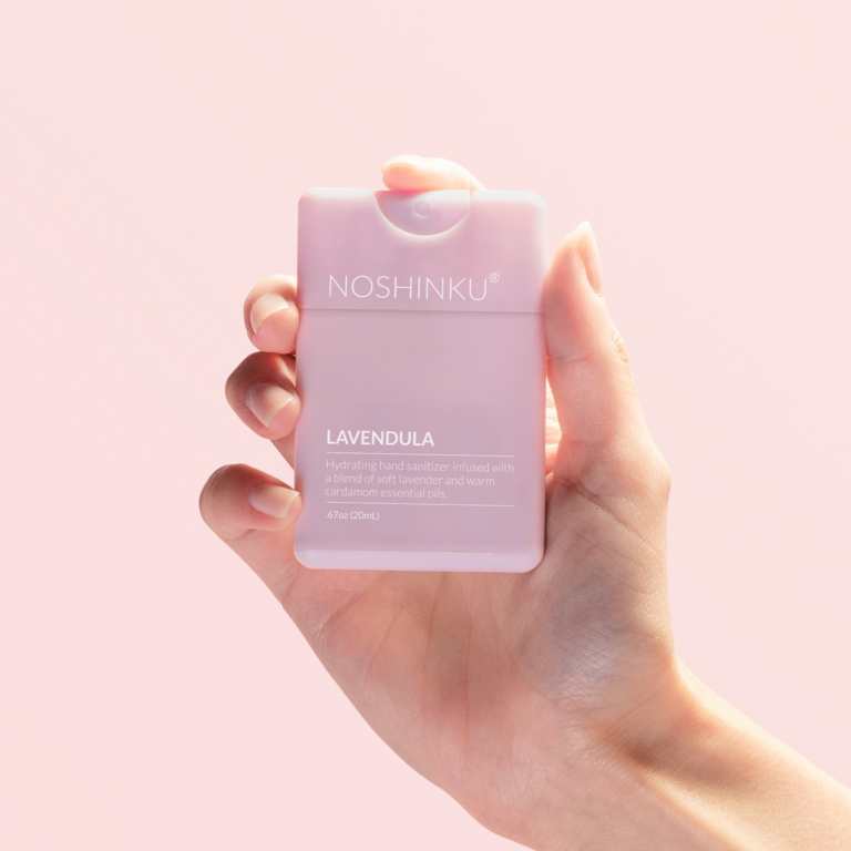 NOSHINKU LAVENDER MOISTURIZING POCKET HAND SANITIZER