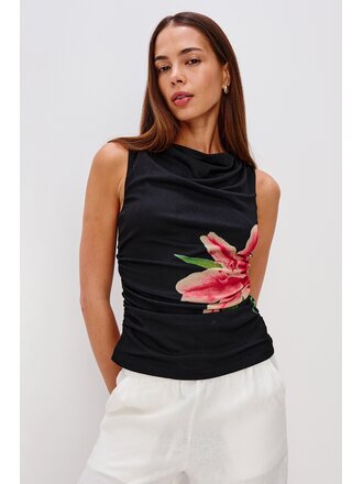 RAILS FETE TOP IN PEACH LILY