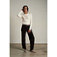 PERFECT WHITE TEE JAMIE COTTON LONG SLEEVE IN SUGAR