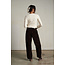PERFECT WHITE TEE JAMIE COTTON LONG SLEEVE IN SUGAR