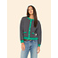 XIRENA LILLIAN CARDIGAN IN NAVY STRIPE
