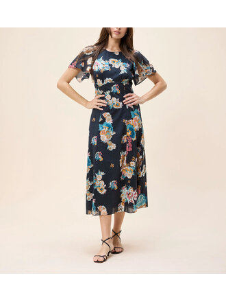 CLEOBELLA ELAN MIDI IN VITET FLORAL