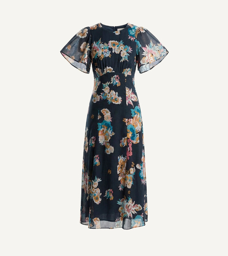 CLEOBELLA ELAN MIDI IN VITET FLORAL