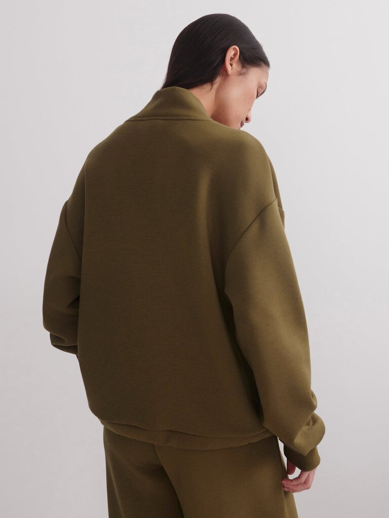 VARLEY BETSY SWEAT IN MILITARY OLIVE