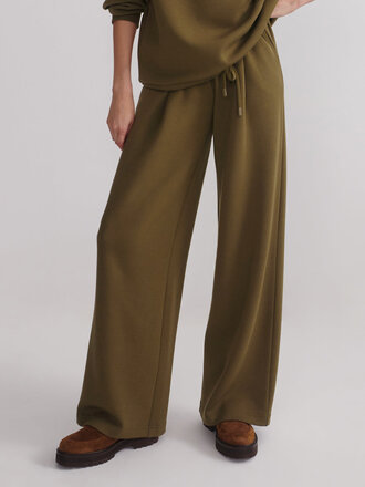 VARLEY EXTRA WIDE LEG PANT 29.5 IN MILITARY OLIVE