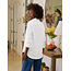 FRANK & EILEEN RELAXED BUTTON UP IN WHITE TRIPLE FLEECE