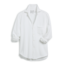 FRANK & EILEEN RELAXED BUTTON UP IN WHITE TRIPLE FLEECE