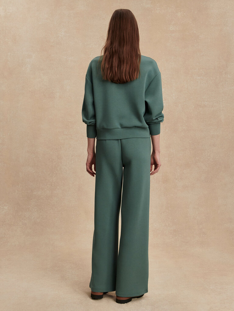 VARLEY EXTRA WIDE LEG PANT 29.5 IN DARK FOREST