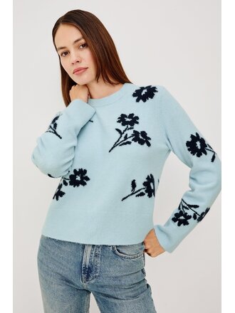 RAILS ANISE TOP WINTER BLUE FLORAL