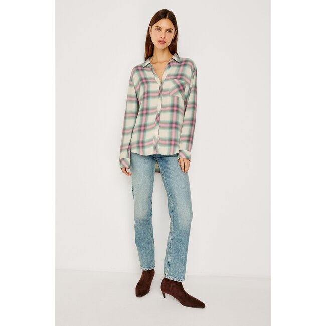 RAILS HUNTER TOP IN PERIWINKLE BLUE