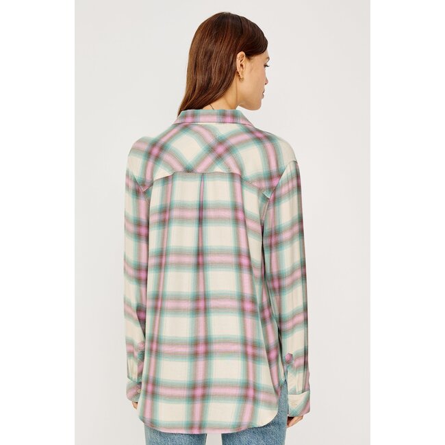 RAILS HUNTER TOP IN PERIWINKLE BLUE