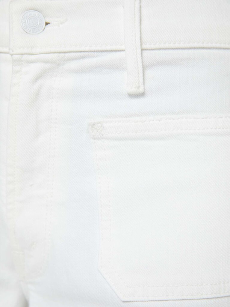 MOTHER THE PATCH POCKET MID RISE MAVEN ANKLE IN TOTALLY INNOCENT