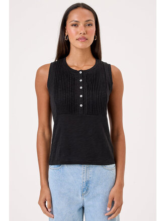 AVA HENLEY TANK IN BLACK