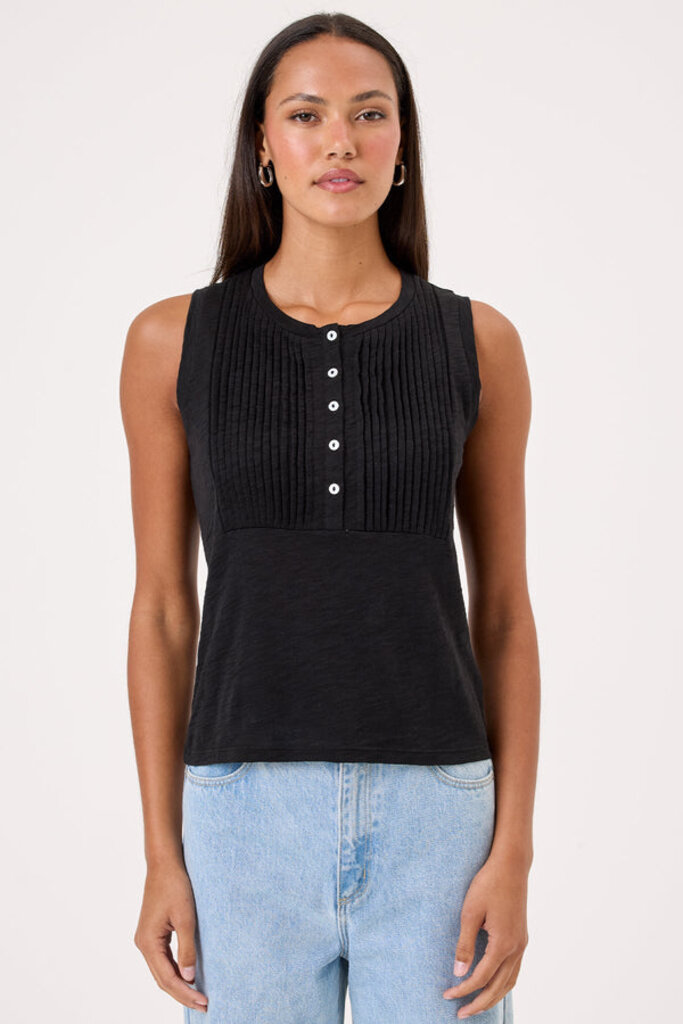 AVA HENLEY TANK IN BLACK