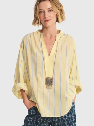 VELVET THE ANALYN TOP IN YELLOW