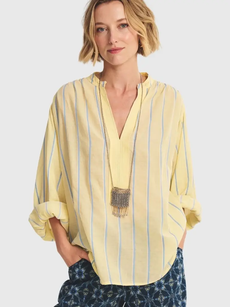 VELVET THE ANALYN TOP IN YELLOW