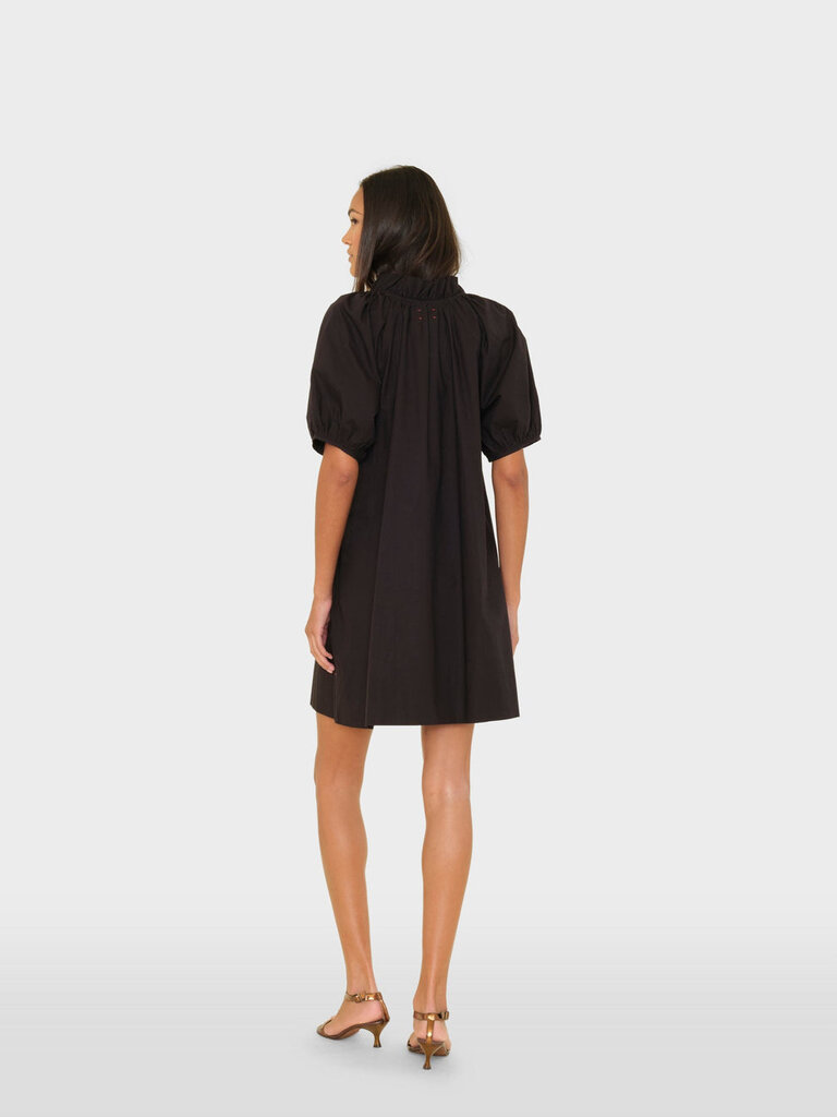 XIRENA BLACK CARLEIGH DRESS