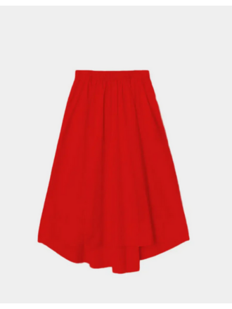 XIRENA GWYNN SKIRT IN RED FLASH