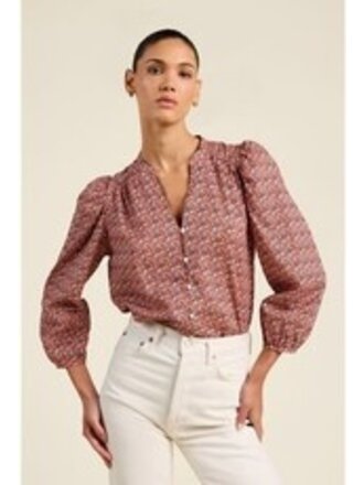 TROVATA MAISEY BLOUSE IN MARE DITSY
