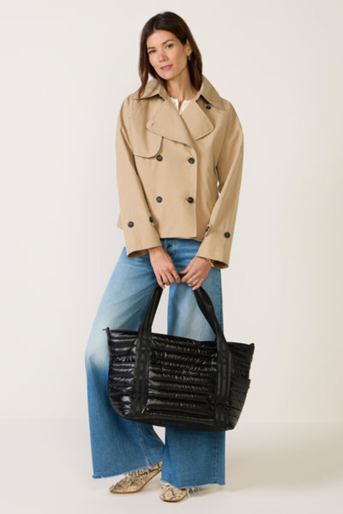 SAVE THE DUCK GARBO JACKET IN SHORE BEIGE