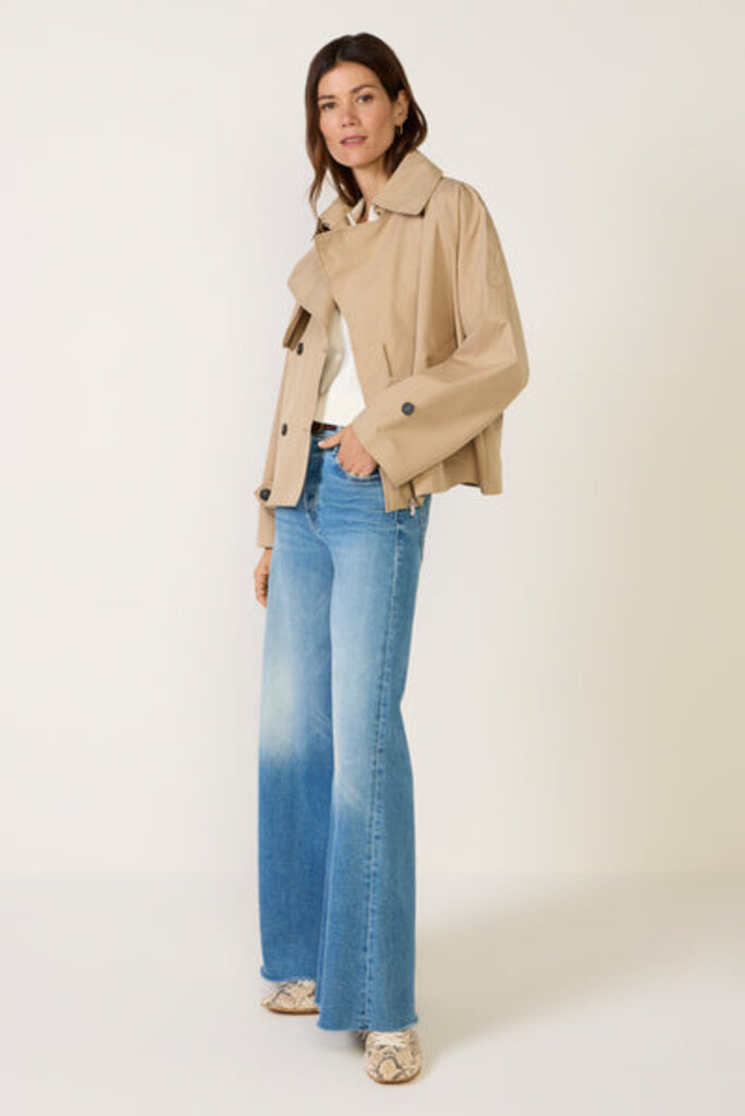SAVE THE DUCK GARBO JACKET IN SHORE BEIGE