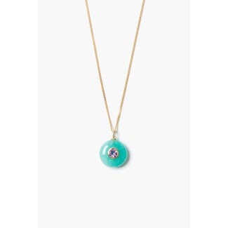 CHAN LUU SEED AMAZONITE NECKLACE