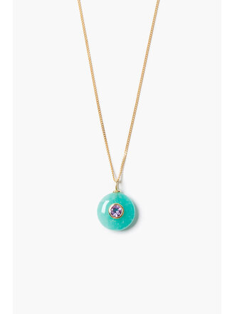 CHAN LUU SEED AMAZONITE NECKLACE