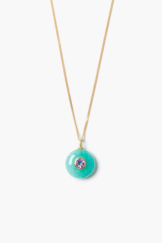 CHAN LUU SEED AMAZONITE NECKLACE