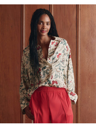 THE GREAT THE MEADOW HENLEY TOP IN FLOATING BUTTERFLY