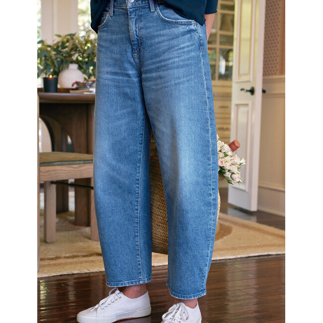 FRANK & EILEEN BRENNAN BARREL JEAN IN CALIFORNIA VINTAGE DENIM