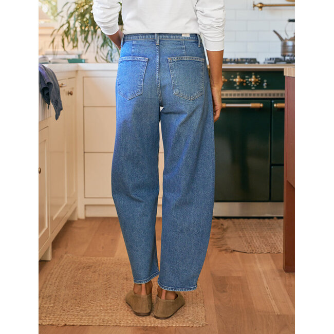 FRANK & EILEEN BRENNAN BARREL JEAN IN CALIFORNIA VINTAGE DENIM
