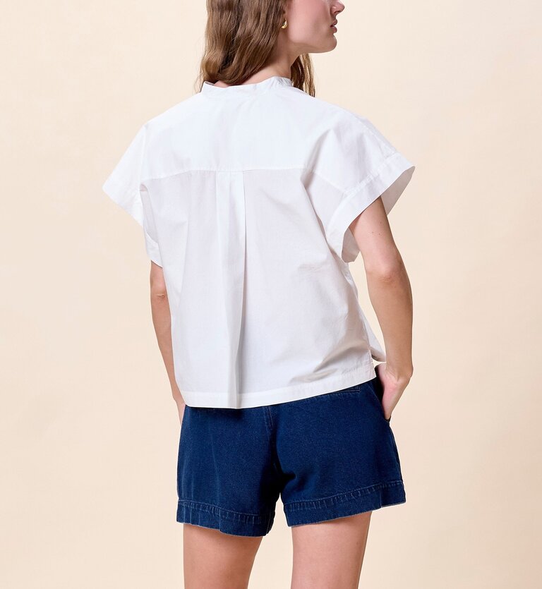 CLEOBELLA ARIEL BLOUSE IN WHITE