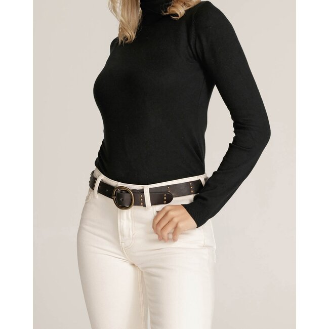 AMSTERDAM HERITAGE DION BELT IN BLACK