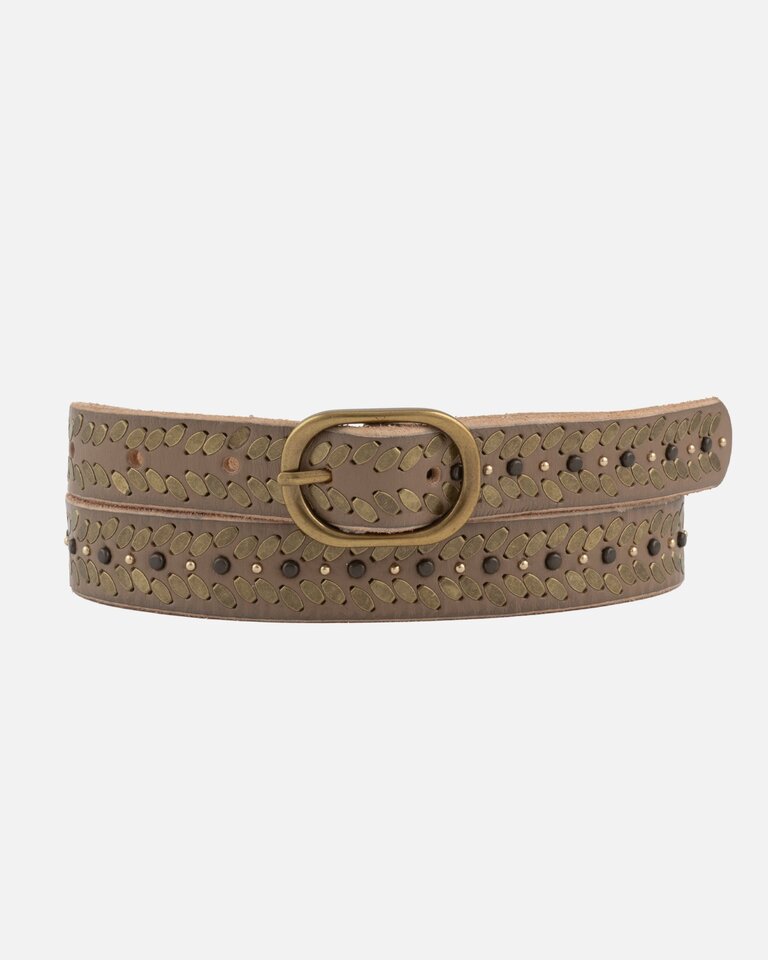 AMSTERDAM HERITAGE  AURELIA BELT IN TAUPE