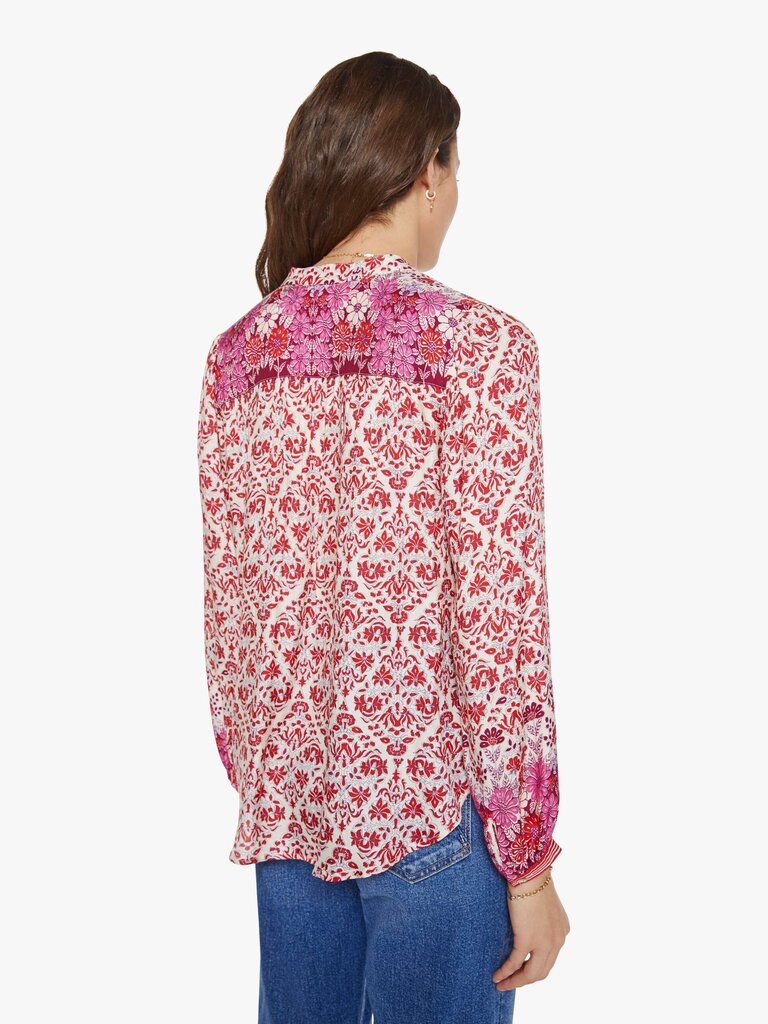 XIRENA FAYE SHIRT IN CRUSHBERRY