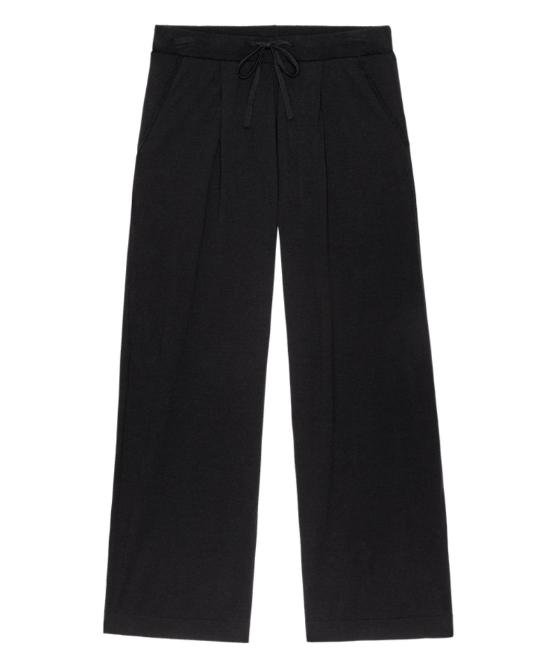 THE GREAT THE RELAXED TROUSER PANT IN BLACK