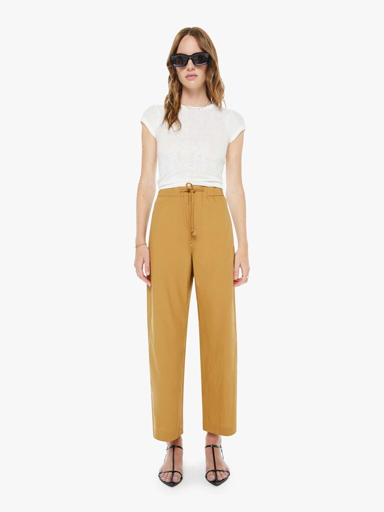 MOTHER DRAWN HALF-PIPE ANKLE IN BROWN BONE