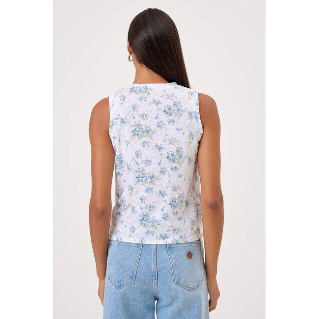 MEADOW HENLEY  PINTUCK TANK IN BLUEBELL