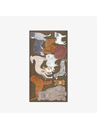 INOUITOOSH TOUTOU SCARF GREY