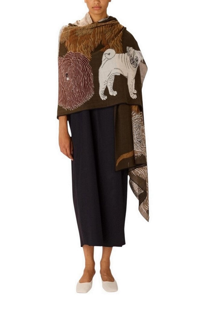 INOUITOOSH TOUTOU SCARF GREY