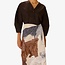 INOUITOOSH TOUTOU SCARF IN WHITE