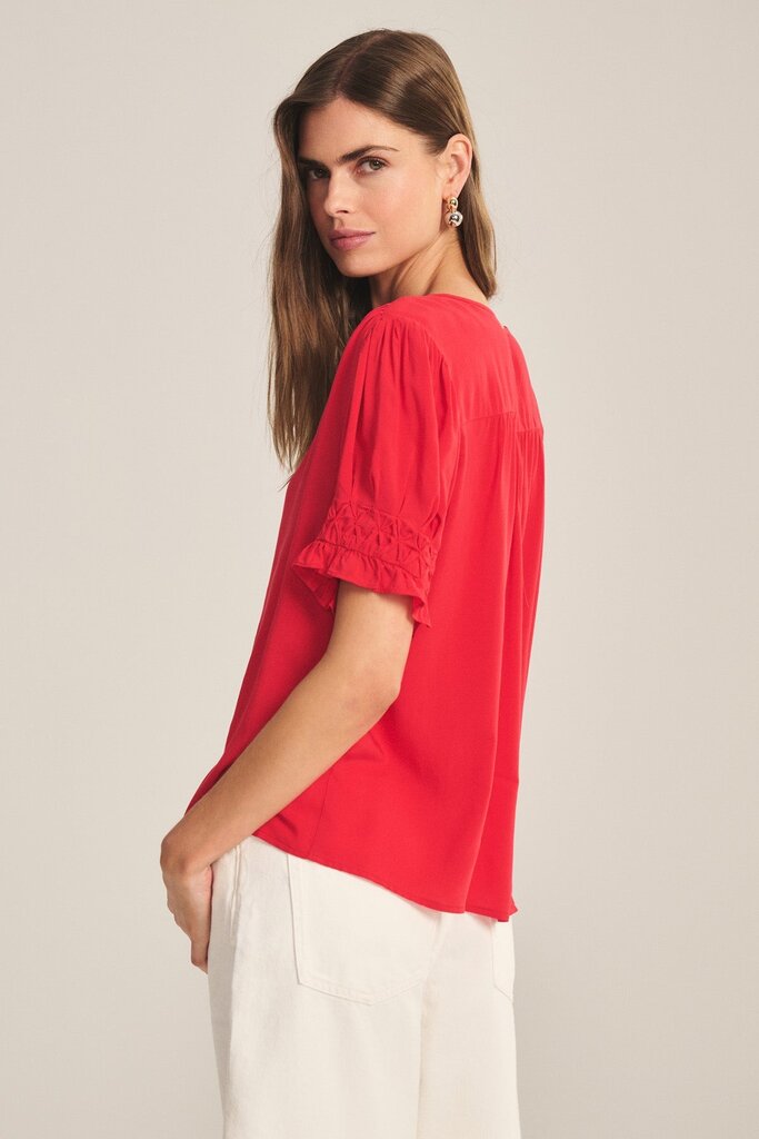 VELVET CARMELLA TOP IN LIPGLOSS