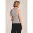 VELVET ORION TANK IN HEATHER GREY/WHITE