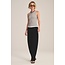 VELVET ORION TANK IN HEATHER GREY/WHITE