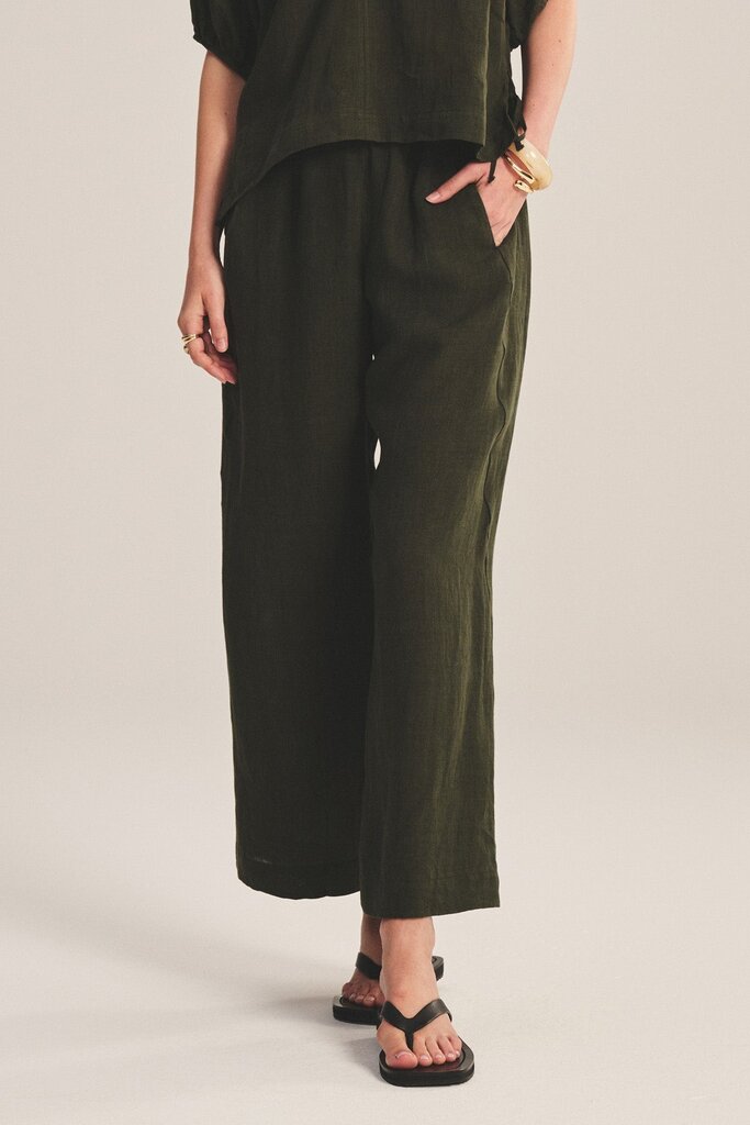 VELVET LOLA LINEN PANT IN TOOTSIE